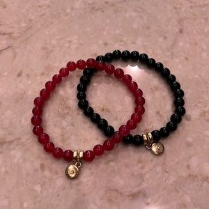 Evil eye beaded bracelets